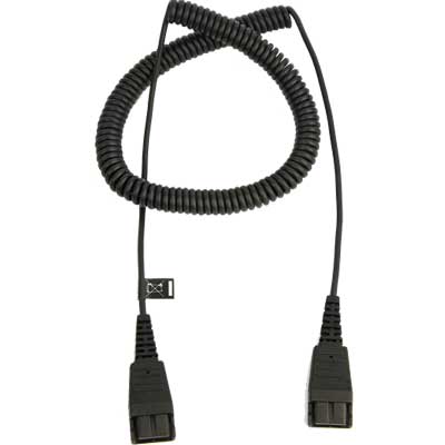 Jabra Cord - QD to QD, 2m curly Extension cord Main Image