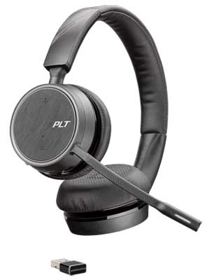 Plantronics Voyager 4220 UC, B4220 USB-A Stereo Headset
